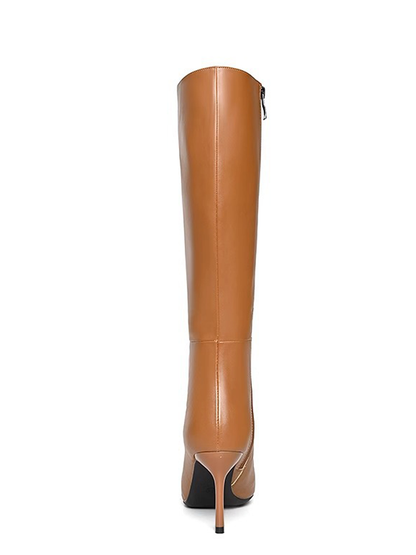 Chic Pointed-Toe Stiletto Boots