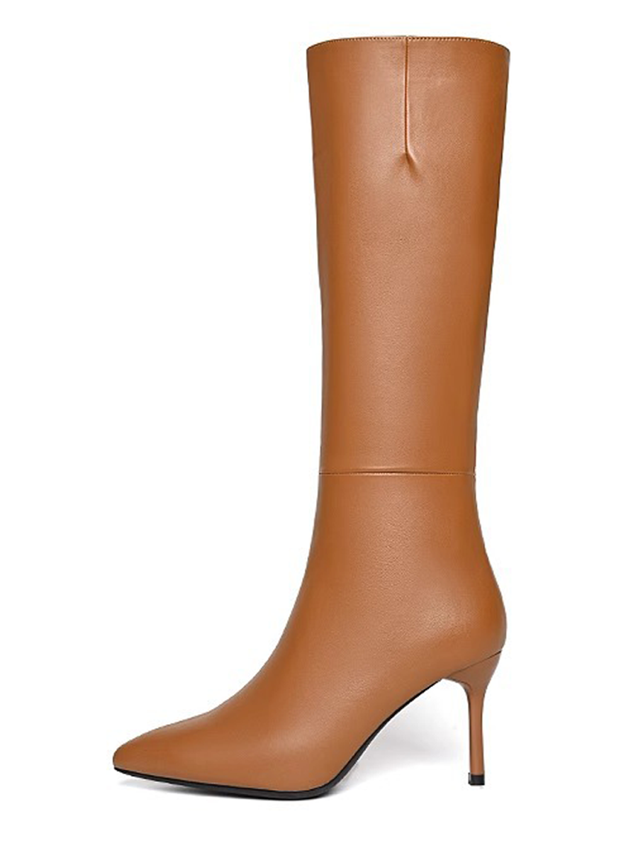 Chic Pointed-Toe Stiletto Boots