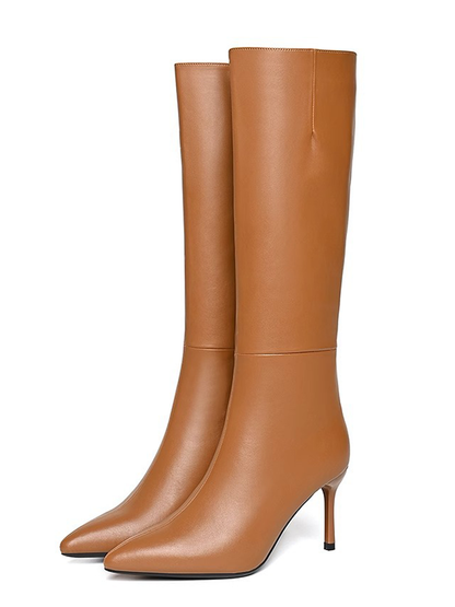 Chic Pointed-Toe Stiletto Boots