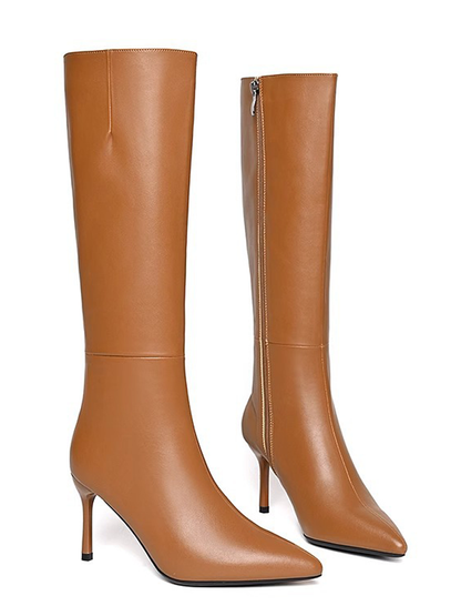 Chic Pointed-Toe Stiletto Boots