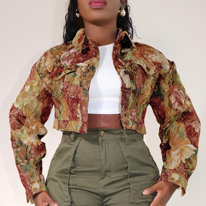 The Retro Floral Jacket